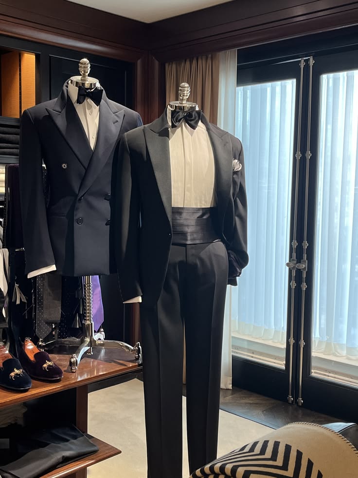 Tuxedo and black tie